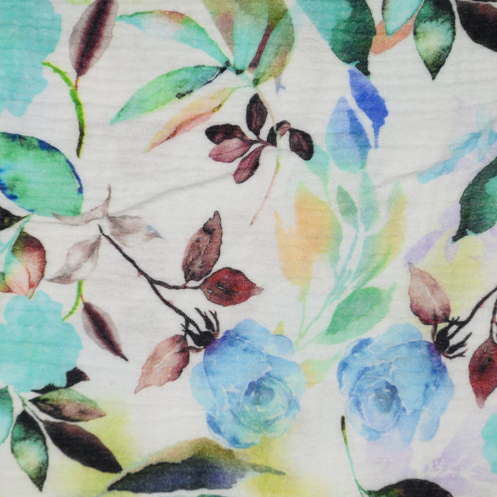 Muślin Drukowany Ogrodowa Inspiracja - Textil World