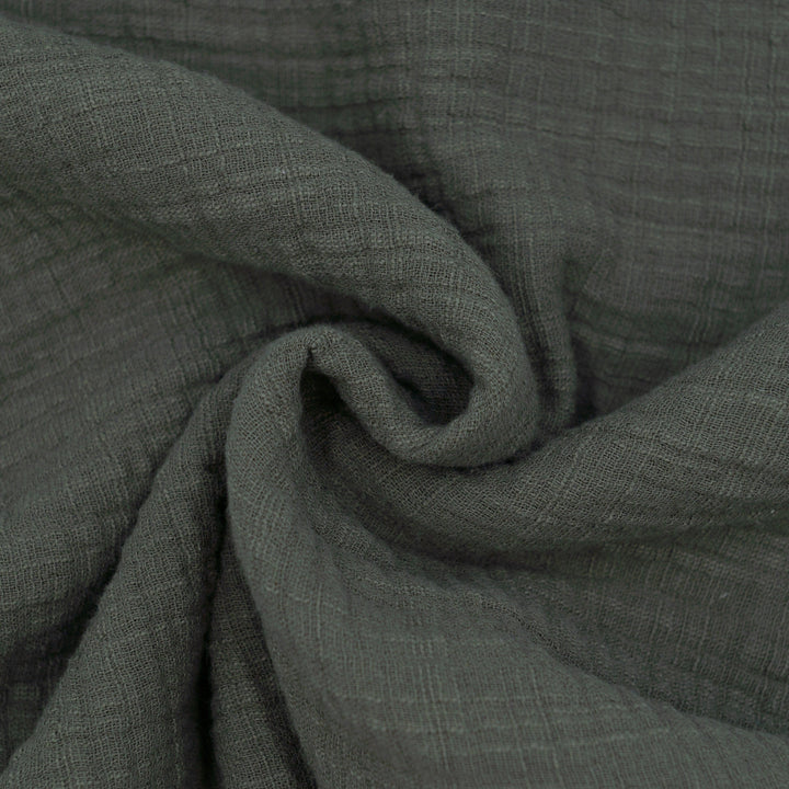 Muślin Waffle Khaki - Textil World