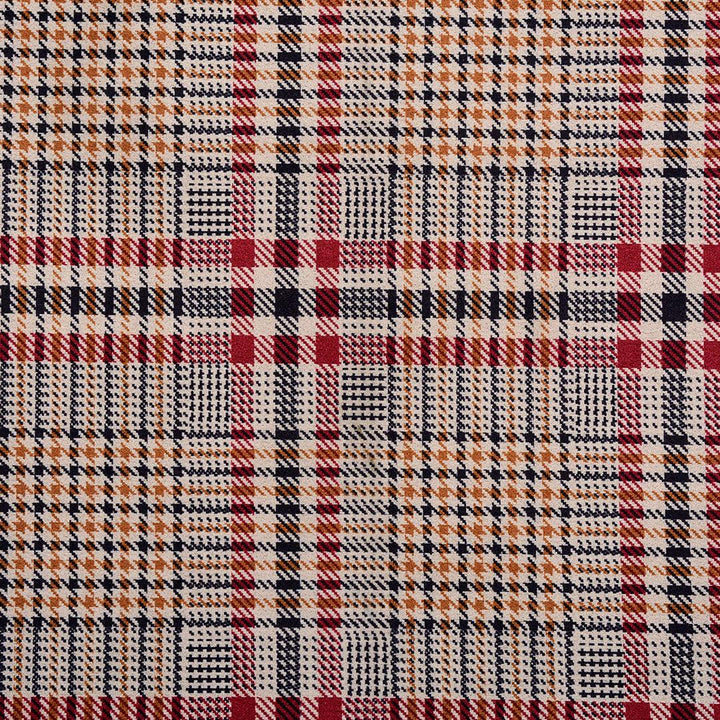 Nurek Zamsz Drukowany Kratka - Textil World