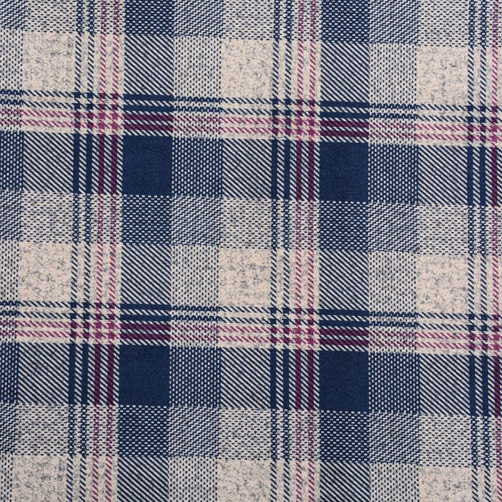 Nurek Zamsz Drukowany Kratka - Textil World