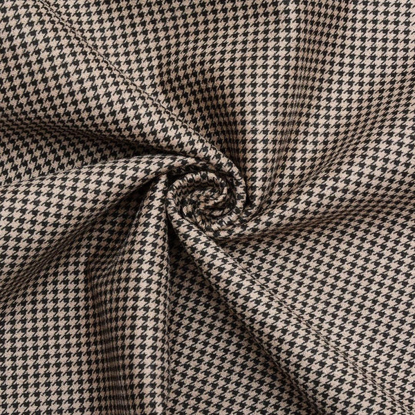 Nurek Zamsz Drukowany Pepitka - Textil World