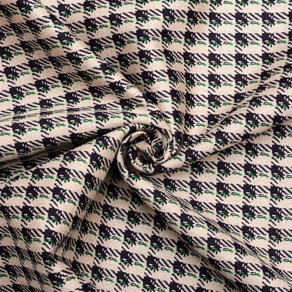 Nurek Zamsz Drukowany Pepitka - Textil World