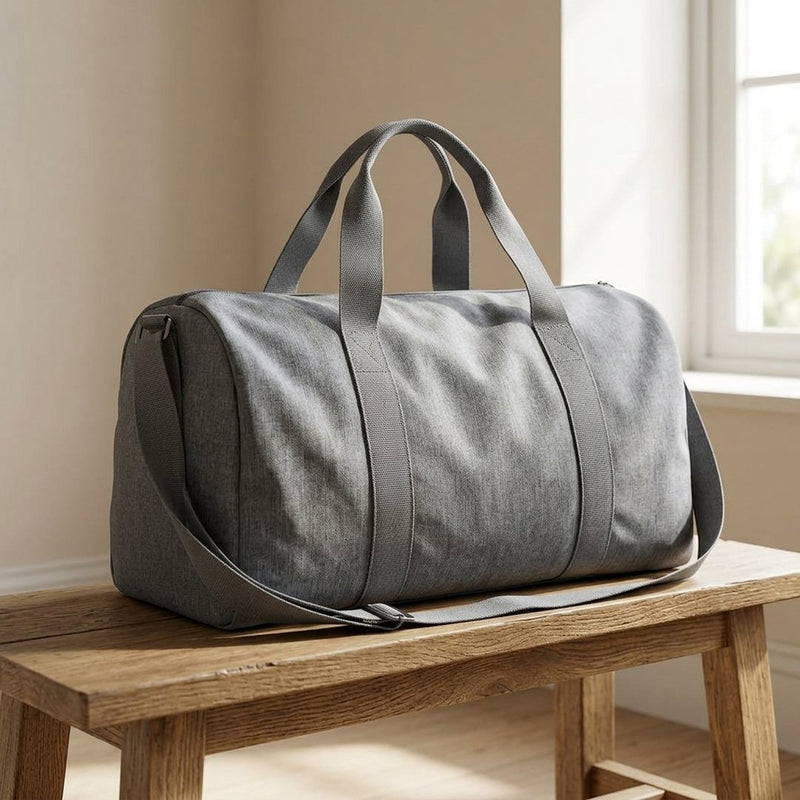 Nylon Punto Ciemno Szary – torba sportowa z tej tkaniny