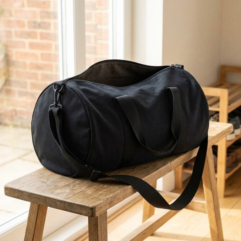 Nylon Punto Czarny – torba sportowa z tej tkaniny
