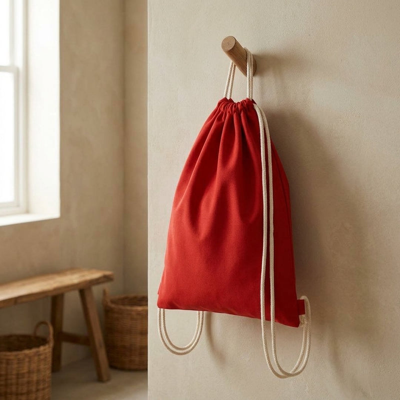 Nylon Punto Czerwony – plecak / worek z tej tkaniny