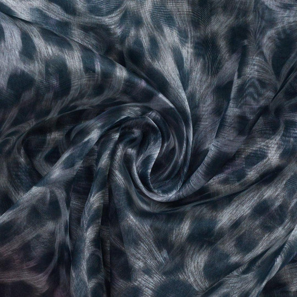 Organza Drukowana Panterka - Textil World