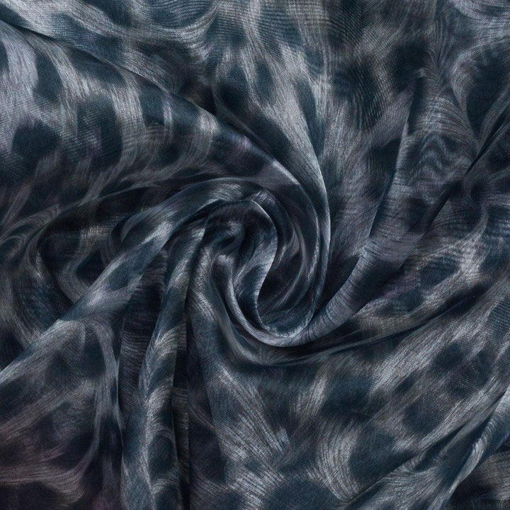 Organza Drukowana Panterka - Textil World
