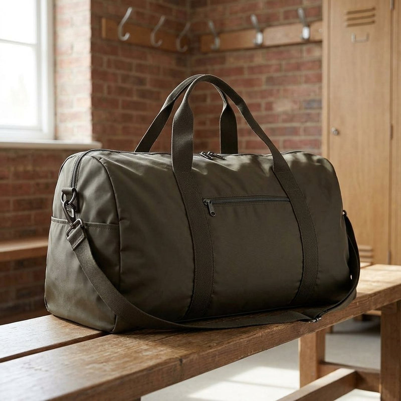 Pumi Khaki – torba sportowa z tej tkaniny