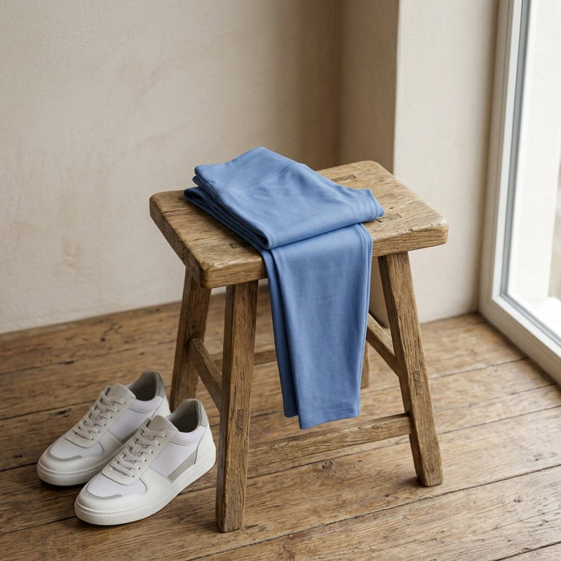 Punto „Niebieskie” – legginsy z tej tkaniny