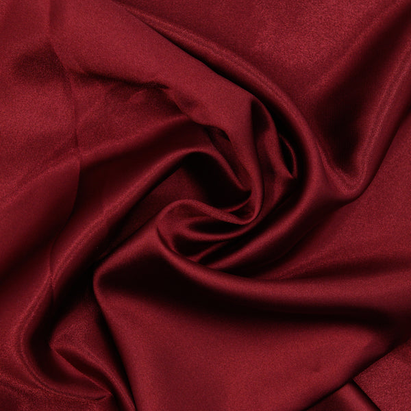 Satyna Cienka Bordo - Textil World