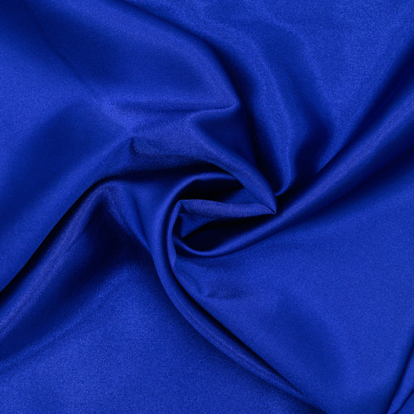 Satyna Cienka Chabrowy Królewski - Textil World