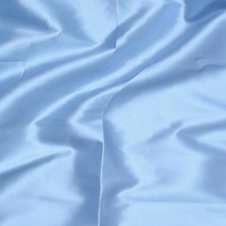 Satyna Cienka Jasny Niebieski - Textil World