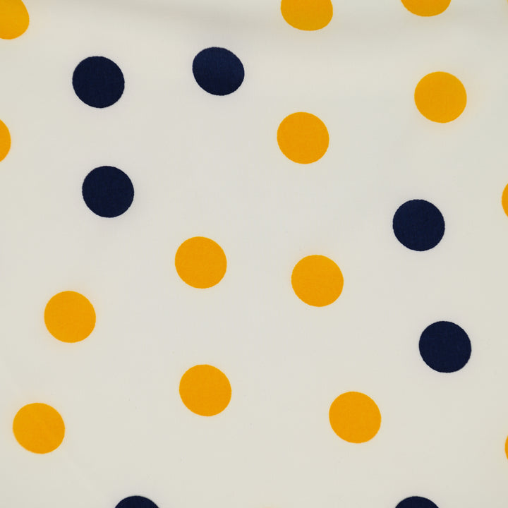 Silk Drukowany Kropki Słoneczne - Textil World