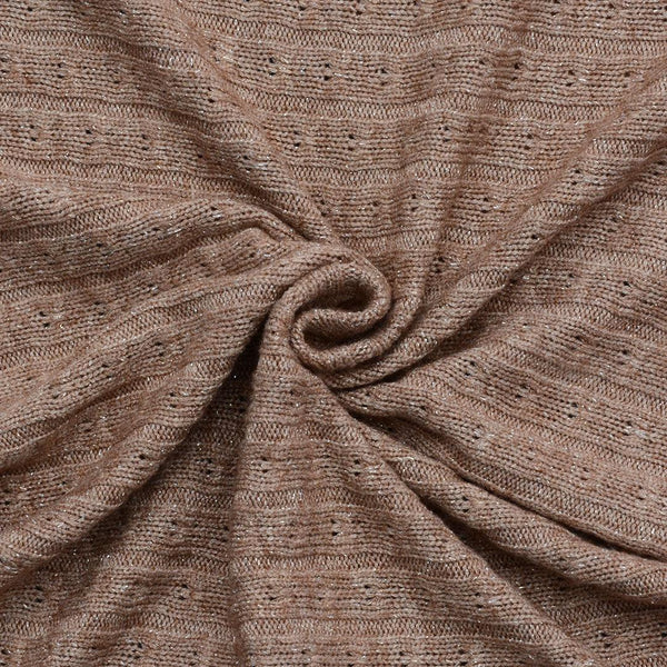 Swetrowka Zakard polysk Karmel - Textil World