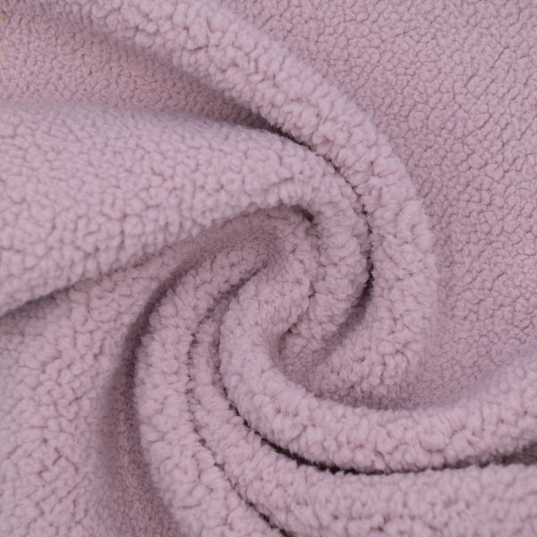 Sztuczne Futerko Miś Teddy Mleczny róż - Textil World