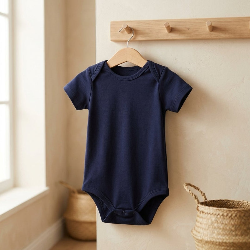 Tencel Pianka Granatowa – ubranko dziecięce z tej tkaniny