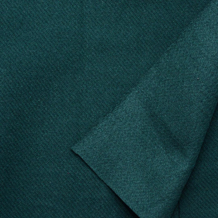 Welna Diagonal ciemne Butelkowa Zielen - Textil World