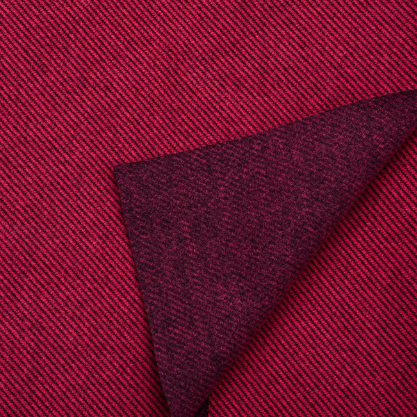 Wełna Diagonal Fuksja Dwutonowa - Textil World