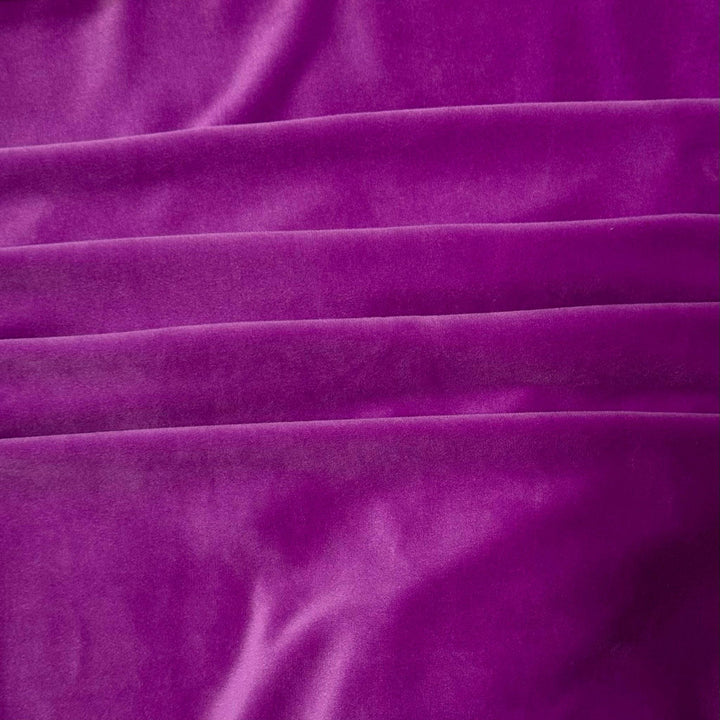 Welur Supersoft Lila Róż Ciemny - Textil World