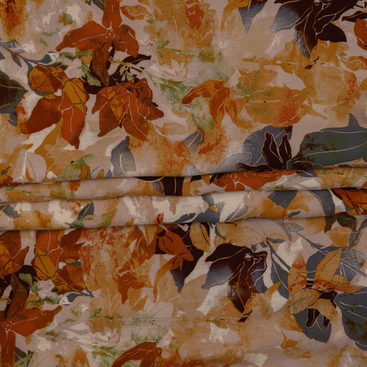 Wiskoza Drukowana Jesienne Zauroczenie - Textil World