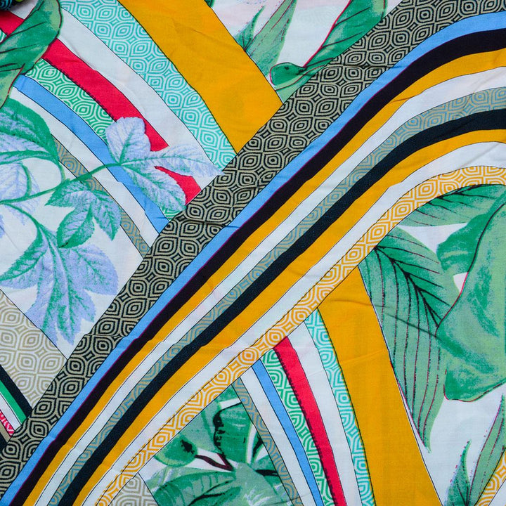 Wiskoza Drukowana Lato w Versace 2023 - Textil World