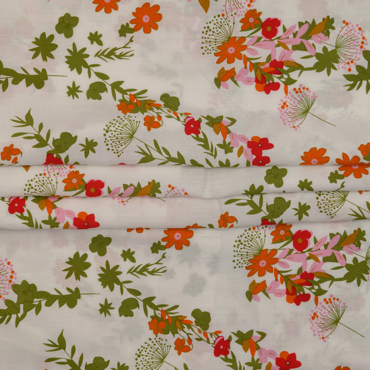 Wiskoza Drukowana Meadow Breeze - Textil World