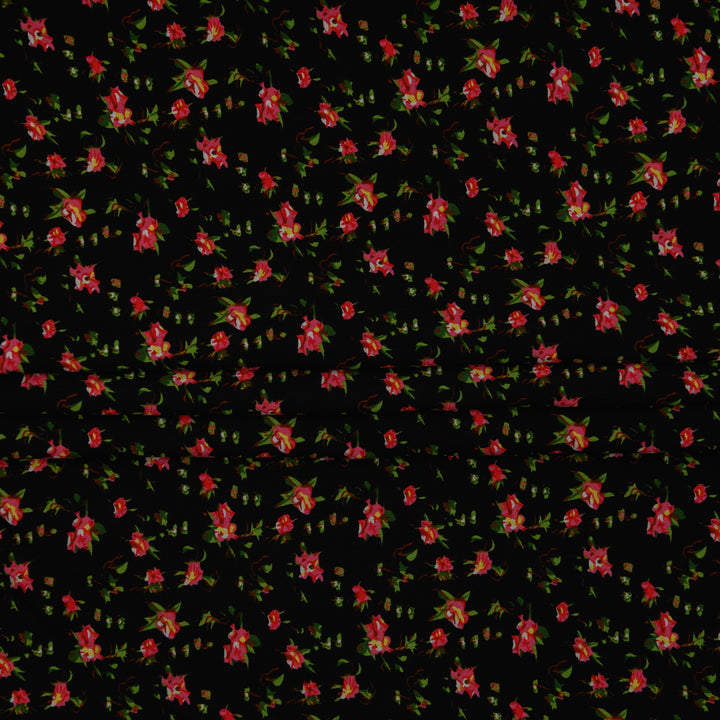 Wiskoza Drukowana Tajemniczy Ogród Nocy - Textil World