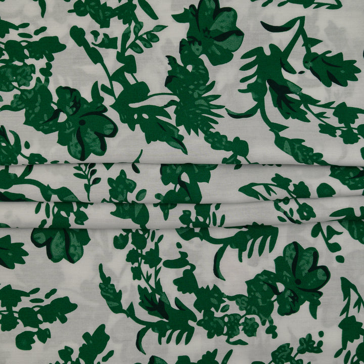 Wiskoza Drukowana Zieleń Tropikalna - Textil World