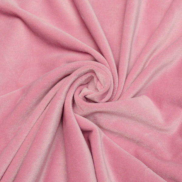 Welur Supersoft Jasny Roz 180cm - Textil World