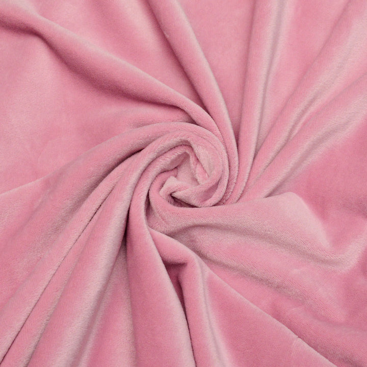 Welur Supersoft Jasny Roz 180cm - Textil World