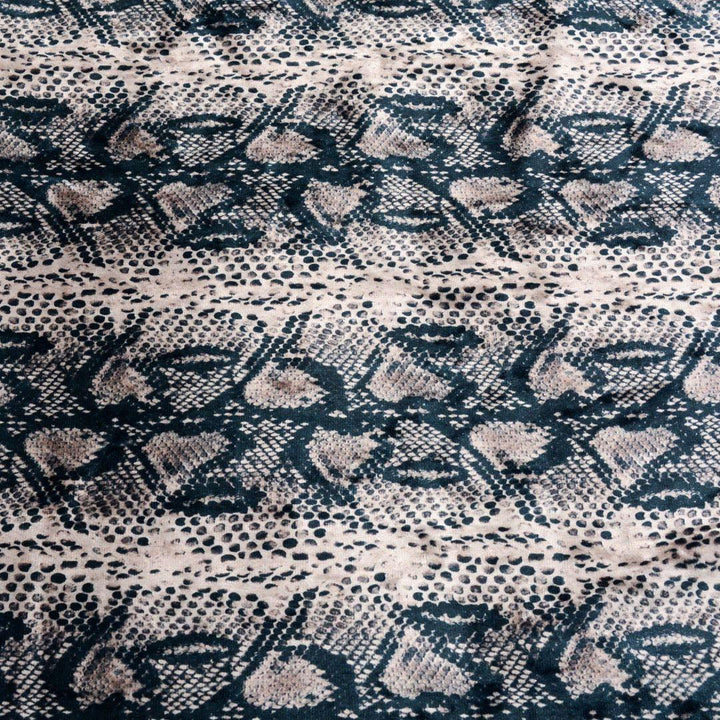 Welur Drukowany Panterka - Textil World