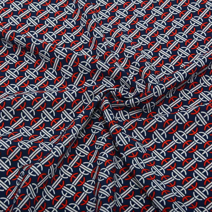 Silk Drukowany Kolorowe Wzory - Textil World