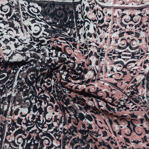 Szyfon Drukowany Wzory - Textil World