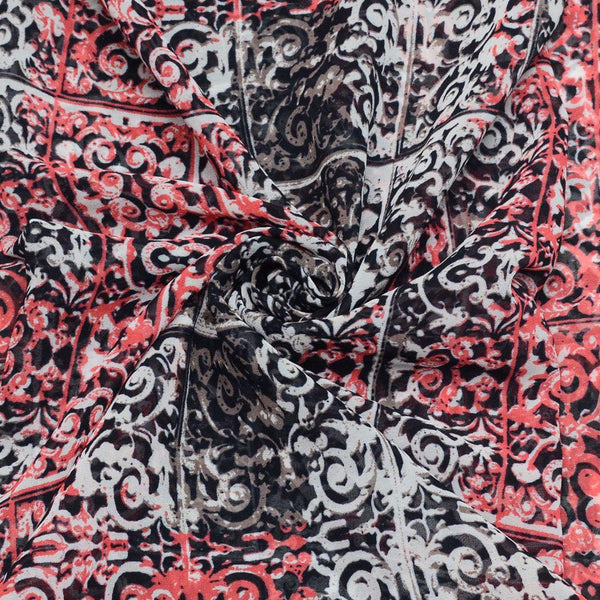 Szyfon Drukowany Wzory - Textil World