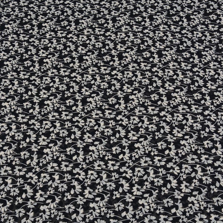 Szyfon Drukowany Kwiatki - Textil World