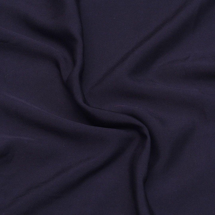 Wiskoza Gładka Granatowa - Textil World