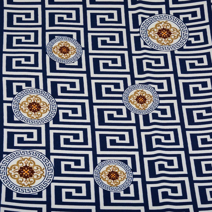 Marchiano Drukowany Wzory Geometryczne - Textil World