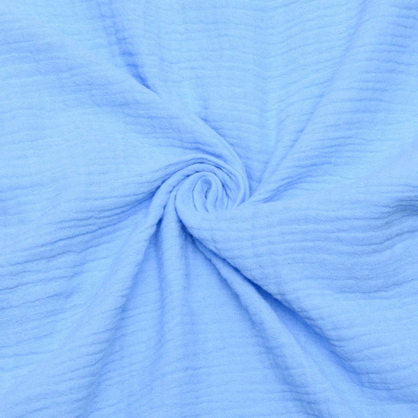 Muślin Bawełniany Baby Blue - Textil World
