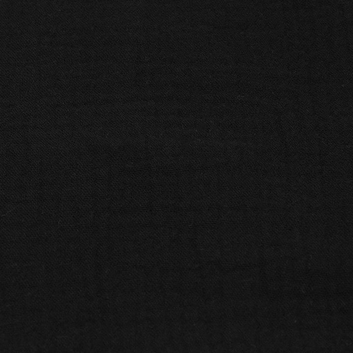 Muślin Bawełniany Czarny - Textil World