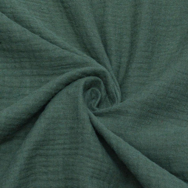 Muślin Bawełniany Khaki - Textil World