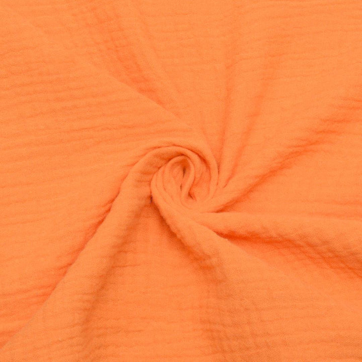 Muślin Bawełniany Pomarańczowy - Textil World