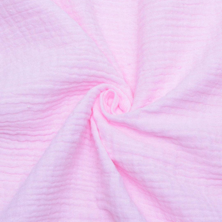 Muślin Bawełniany Różowa Wata Cukrowa - Textil World