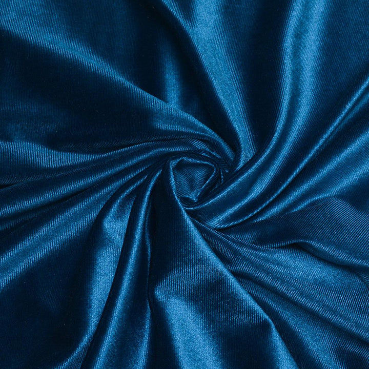 Niebieski Aksamit Cuba Welur - Textil World