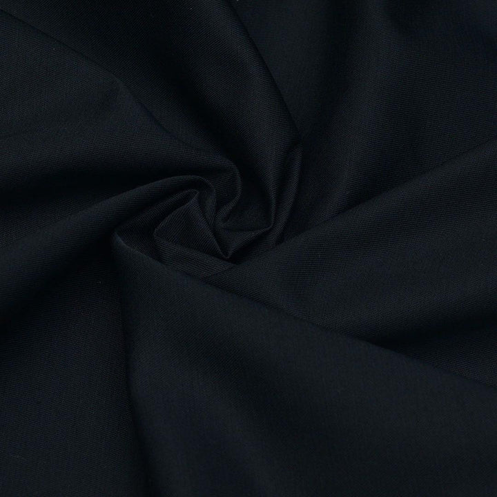 Nylon Bawełna Matowa Czarna - Textil World