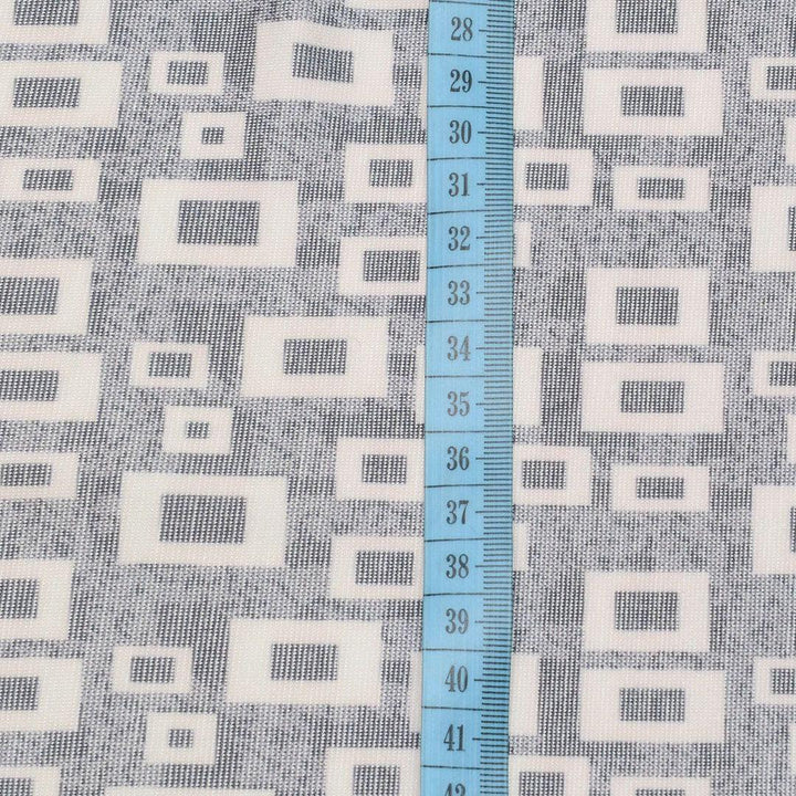 Nylon Punto Drukowany Wzory Geometryczne - Textil World