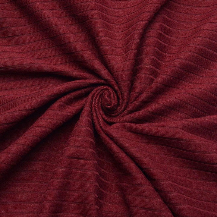 Prążek Bordowy - Textil World