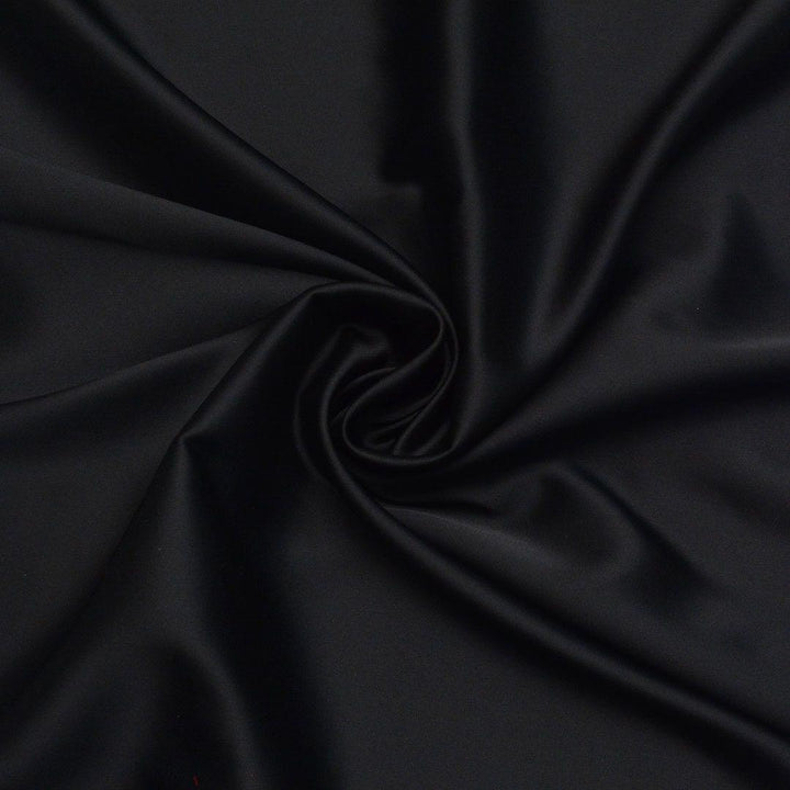 Satyna Armani Czarna - Textil World