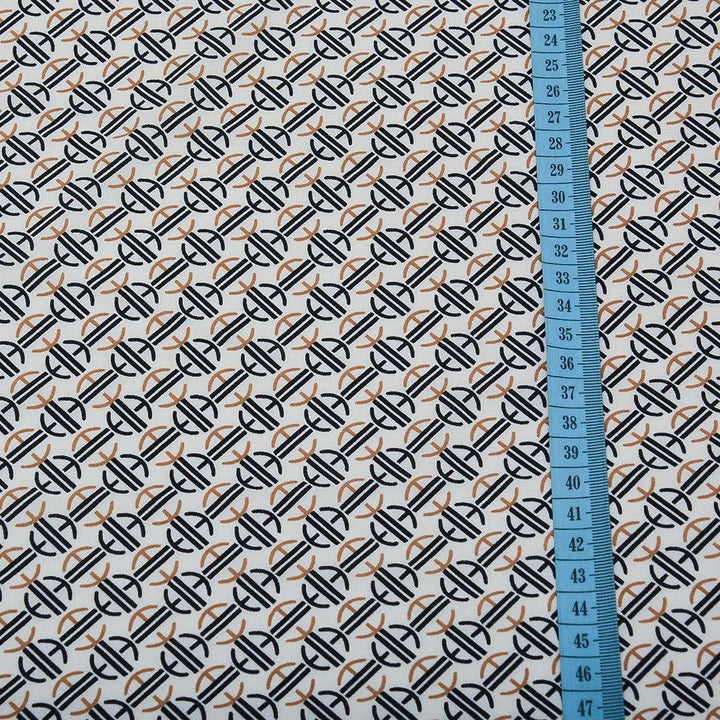 Silk Drukowany Kolorowe Wzory - Textil World