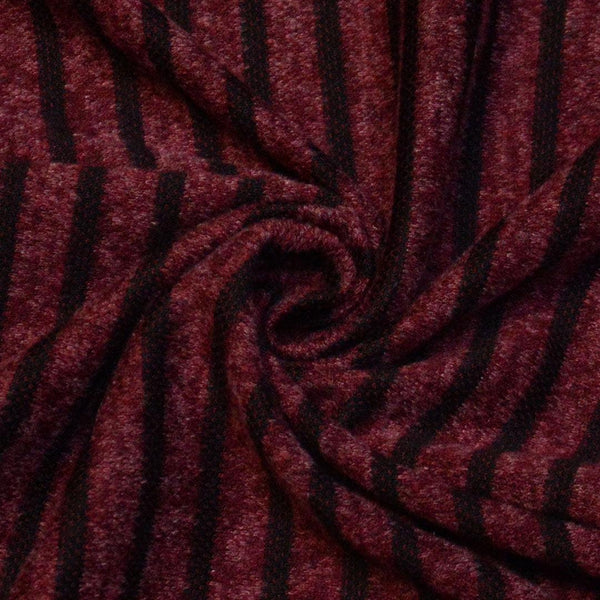 Swetrowka Paski bordo - Textil World
