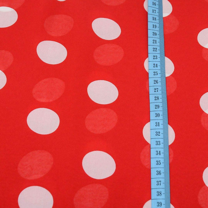 Szyfon Drukowany Groszki - Textil World